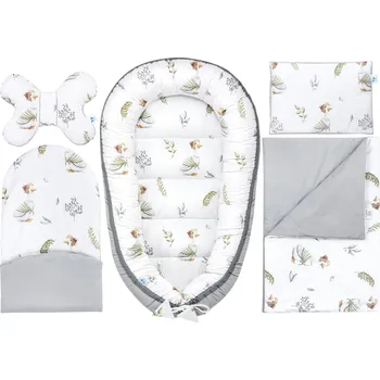 Hnízdečko pro miminko PEPI Hnízdečko kokon Motýlek Deka POLŠTÁŘ 5v1