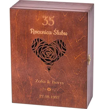 Obraz Krabička v odstínech hnědé a béžové