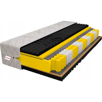 Matrace Matrace Sleeping Strefa Spania s taštičkovými pružinami 140 x 200 x 21 cm H3 , H4
