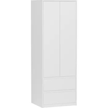 Šatní skříň Skříň Framire Modern 63 x 180 x 55 cm bílá šuplík