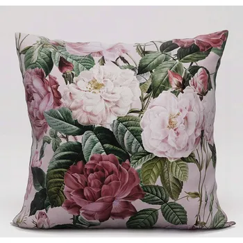 Povlak na polštářek Dekorační povlak na polštář Morena 45x45 cm, květinový vzor 02