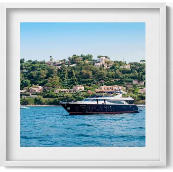 Obraz Nástěnný obraz do obýváku, kuchyně - Saint Tropez, Provence ve Francii, 50x50 cm