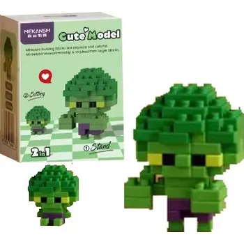 ostatní stavebnice Figurka STAVEBNICE Hulka z komiksu 3D Puzzle PANÁČEK Superhero 72