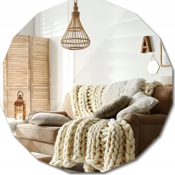 Zrcadlo Geometrické Zrcadlo Stylové Moderní do moderního interiéru 60 cm