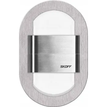 Nástěnné svítidlo Schodišťové svítidlo SKOFF 1,6 W integrovaný LED zdroj 1 cm stříbrné
