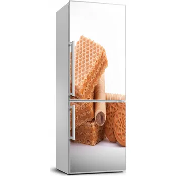 Fototapeta Samolepka na lednici - Folie na ledničku - Vzory sušenek 70x190 cm