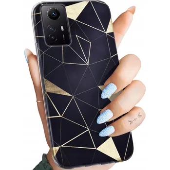 Pouzdro na mobilní telefon Zadní Kryt Hello Case pro Xiaomi Redmi Note 12S zlatý