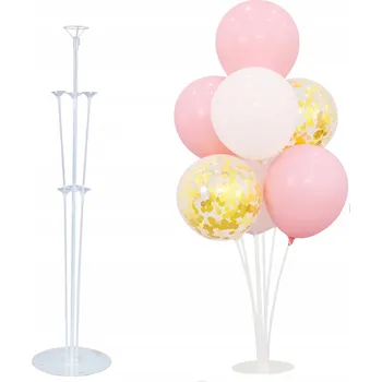 Balónek Plastový stojan / konstrukce na 7 balónků – narozeniny, Silvestr, maturitní ples