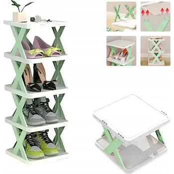 Botník Dampod 24 x 65 x 26 cm, vícebarevná