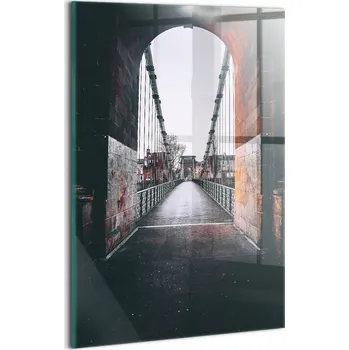 Obraz Fotoobraz na skle do předsíně, rychlá montáž – Betonový tunel v Glasgow