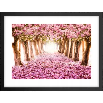 Obraz Obraz plakát v černém rámu do obýváku 40x30 krajina foto na zeď