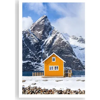 Obraz Plakát na zeď bez rámu 70x100 zimní foto-obraz plakáty do obývacího pokoje ložnice