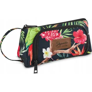 Penál Školní penál s úchytem, rozkládací, prostorný, lehký, pouzdro s potiskem ZAGATTO