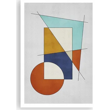 Obraz Plakát na zeď bez rámu 70x100 geometrický obraz plakáty do obývacího pokoje