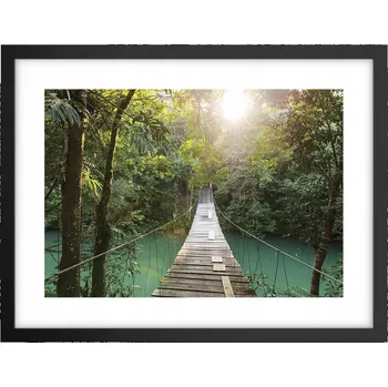 Obraz Obraz plakát v černém rámu do obýváku 40x30 krajina foto na zeď