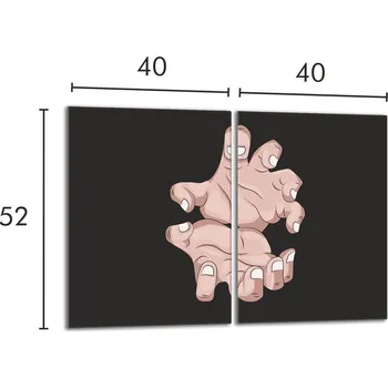 Obraz Krájecí deska TMK ArtDeko sklo 2 ks