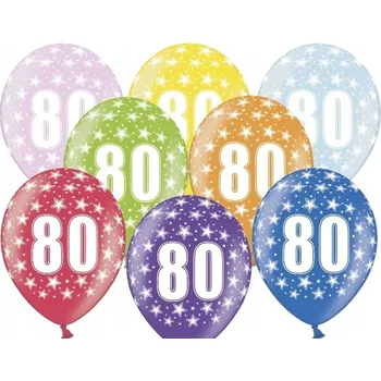 Balónek Balónky s potiskem, číslo 80 50, ks