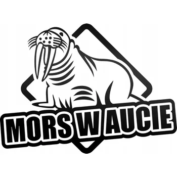 Reflexní nálepka MORS W AUCIE - OTUŽOVÁNÍ