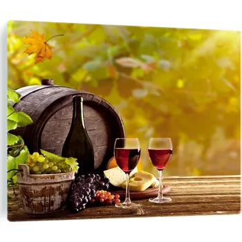 Varná deska Tvrzené sklo jako kryt indukční desky - sud, víno, vinice