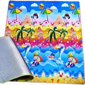 Hrací deka Vzdělávací pěnová podložka pikniková pro miminka 180 x 130 cm