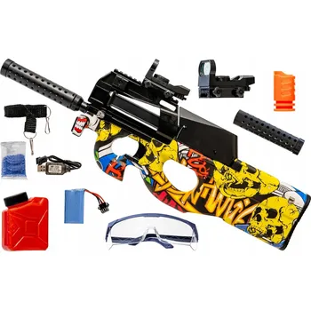 Dětská zbraň Samopal na gelové kuličky TradeHaven P90