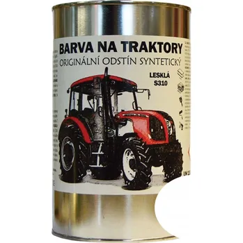 barva na kov BARVY NA TRAKTORY ZETOR Originální odstín BÍLÁ lesklá, Syntetická
