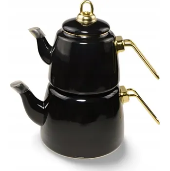 Konvice na čaj Konvice na čaj smaltovaná černá 2,6L indukce