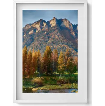 Obraz Závěsný obraz na zeď dekorace do bytu Vrchol hory Tři Koruny 50x70 cm