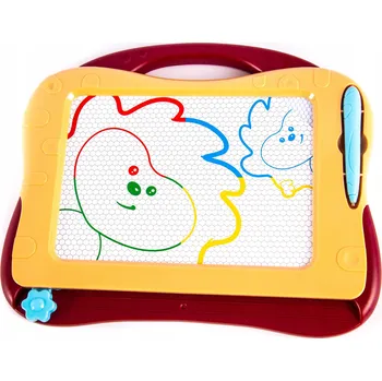 Magnetická kreslící tabulka BAREVNÝ ZMIZÍK TABULKA NA KRESLENÍ VZDĚLÁVACÍ