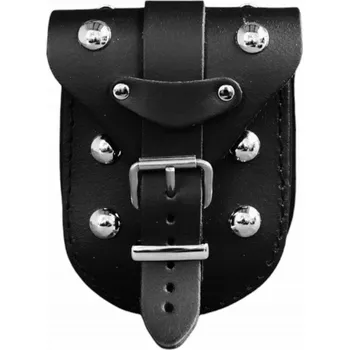 Moto bunda Kieszonka Kožená kapsa/pouzdro Černá na opasek nebo nádrž