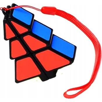 ORIGINÁLNÍ PŘÍVĚSEK PŘÍVĚSEK NA KLÍČE Christmas Tree Cube