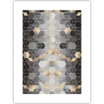 Obraz Obraz plakát do obýváku ložnice 30x40 abstrakce plakáty na zeď bez rámu