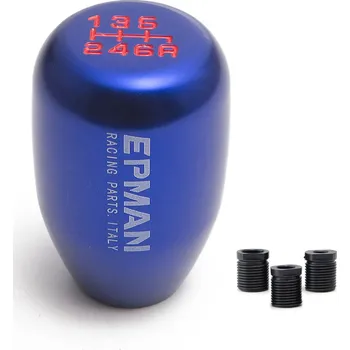 Hlavice řadicí páky HLAVICE ŘADICÍ PÁKY 6 RYCHLOSTÍ EPMAN M8 M10 M12 MODRÁ