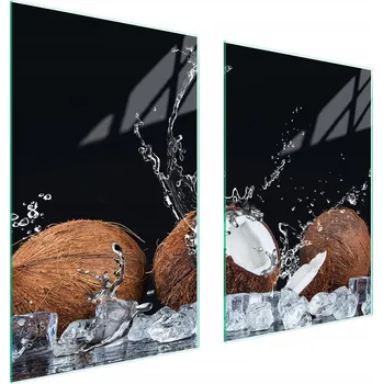 Kuchyňské prkénko Krájecí deska TMK ArtDeko sklo 2 ks