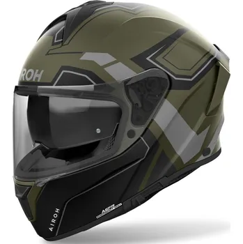 Helma na motorku Integrální helma na motorku Airoh SPARK 2 Dart matná khaki zelená XL