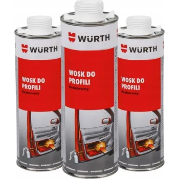 Autovosk Wurth bezbarvý Vosk na uzavřené profily 1l