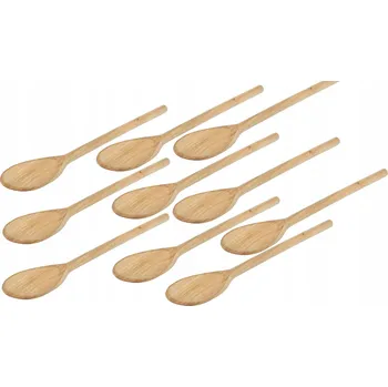 Obraz Dřevěná lžička mini na cukr sůl 13 cm