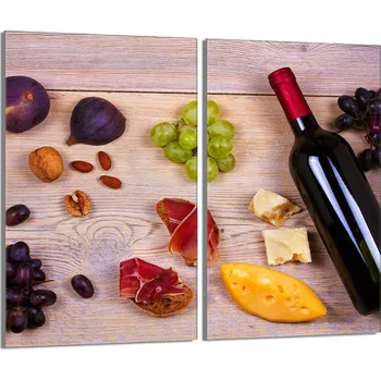 Kuchyňské prkénko Krájecí deska TMK ArtDeko sklo 2 ks