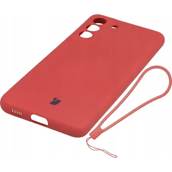 Pouzdro na mobilní telefon Zadní Kryt Bizon pro Samsung Galaxy S21 FE červený