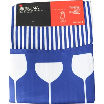 Kuchyňská zástěra ZÁSTĚRA KUCHYŇSKÁ MODRÁ 215831