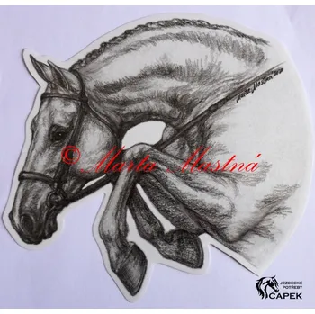 Žertovný předmět Samolepka -PARKUROVÝ KŮŇ-