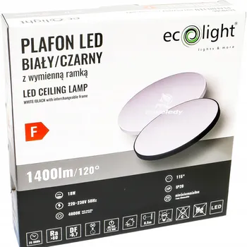 Stropní přisazené svítidlo MojeLedy 18 W integrovaný LED zdroj 250 cm bílé