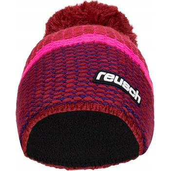 Čepice Čepice REUSCH Noah Růžovo Bordová, univerzální velikost