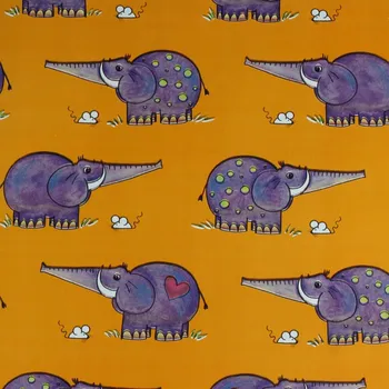 Obraz Balicí papír sloni na dárky 57cm x 2m 2m78