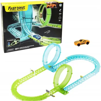 autodráha Autodráha FastDrive Glowing Track Set Swede Q6860