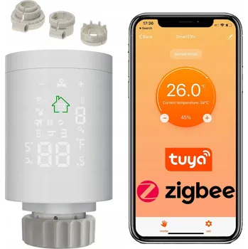 Hlavice pro radiátor Elektronická Termostatická Kartuše Tuya Zigbee