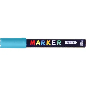 Akrylový fix M&G 1-2 mm, modrá vodní