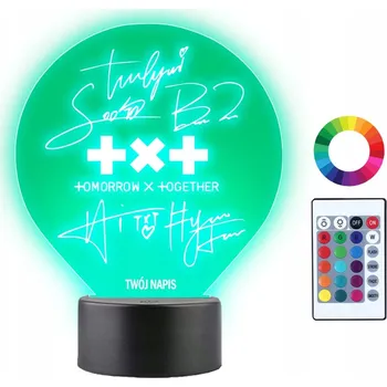 Lampička Noční lampa Plexido vícebarevná