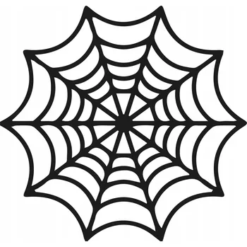 Obraz HALLOWEENSKÉ SAMOLEPKY S PAVUČINKAMI