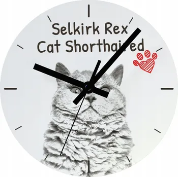 Hodiny Nástěnné hodiny Art-Dog bílé 20 cm